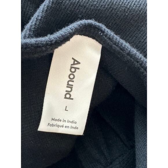 New ~ ABOUND Nordstrom~ Tie Front Rib Knit Mini Dress Vacay Cruise L - Picture 6 of 8